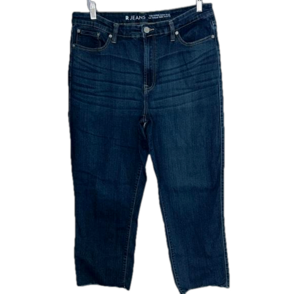 Reitmans High Rise Raw Edge Jeans